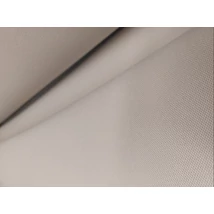 Világos krém plüss tetőkárpit részlet, bársonyos tapintású, meleg árnyalatú anyag